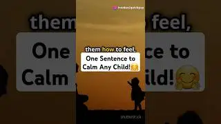 Parents: Say THIS to Stop a Tantrum Instantly!