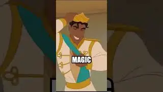 Aladdin's Magic Carpet Rides into Princess Tiana's World! #aladdin #disneyeastereggs #shorts
