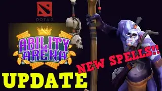Обновление патча! НОВЫЕ ЗАКЛИНАНИЯ и первые впечатления! Ability Arena Dota 2