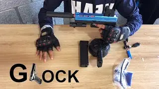 Is this the Best Gel Blaster Pistol of all time? Glock Gel Blaster Unboxing - Electric Gel Gun