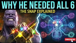 Why Thanos REALLY Needed All 6 Infinity Stones? (It Wasn't Just Power)