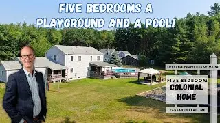 Price Reduced! $350,000 | Spacious 5 Bedroom Country Home Maine Real Estate