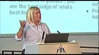Personalisation at individual level, family level and community level - Wendy Lowder