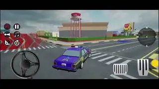 USA Police Car Cash Cop Hard Car drive For Catch enemy 12