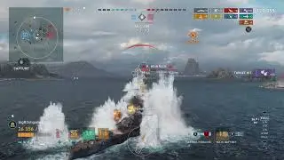 Prinz Heinrich can do well with normal commanders (World of Warships Legends)