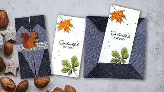 Origami Heart Folder with Message Pocket