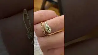 Nebula Ring with Fancy Yellow Diamond