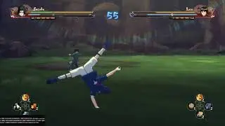 Sasuke retrieval mission-Sasuke vs Rock Lee