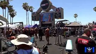 World Famous Muscle Beach Bodybuilding Show - Behind The Scenes