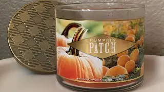 Bath and Body Works Pumpkin Patch candle review