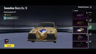 Bgmi dacia vehicle skin upgrade