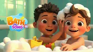 Bath Time Splash! | Sing Along Bath Song for Kids
