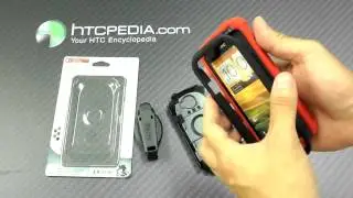 HTC One S Trident Kraken AMS Case w/ Belt Clip & Screen Protector