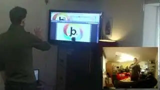 Bitjam Kinect Hack test 1.