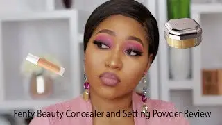 Обзор фиксирующей пудры и консилера Fenty Beauty Pro Filter Instant Retouch