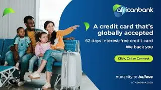 A credit card that's globally accepted