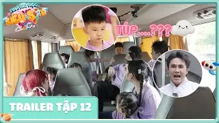 TRAILER TẬP 12 TRƯỜNG HỌC SI&Ecirc;U SAO | Dừa trổ t&agrave;i chơi nối từ, Huỳnh Lập bất lực muốn tho&aacute;t vai