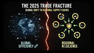 The 2025 Trade Fracture: Analyzing the Shift from Global Efficiency to Regional Resilience