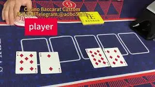 Everyone Knew Something Went Crazy in Seconds&hellip; #custom #casino #baccarat #cheat