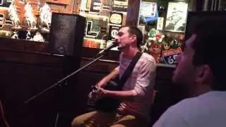 Casey Tebo performing original song 