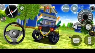 Modified Mahindra Thar 🛟 Car game: Indian Car (gadi wala game) Game 🎮-Car game Android gameplay 2026