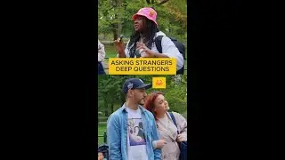 Asking Stranger Deep Questions  #shorts