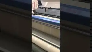 Plain weave bath towel weaving