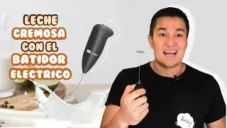 🥛 Descubre C&oacute;mo ESPUMAR LECHE con Batidor El&eacute;ctrico