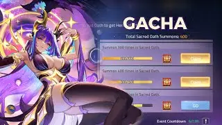 Genesis Shar Gacha during Sacred Blessing Event