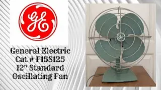 Vintage 1950's GE 12