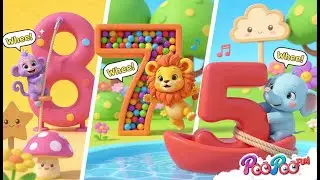 Momo, Leo & Ellie Fun in Numbers Park | A Ram Sam Sam Song | Kids Fun