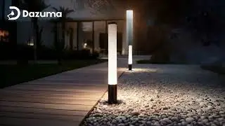 Modern Tube Landscape Light | 360° Outdoor Lawn Lighting (SKU: HA091106) ⬇️