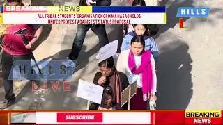 All Tribal Students' Organisation of Dima Hasao Holds United Protest Against ST Status Propos