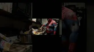Spider Man 🤝 mac and cheese #spiderman #marvel #snacks #shorts