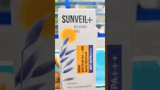 SUNVEIL sunscreen gel 50SPF+++ & 30SPF #medical #sunscreen #pharmacy #trending