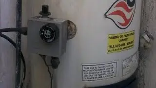 Como quitar perilla y calibrar control de gas de calentador Cinsa cuando está des calibrado.