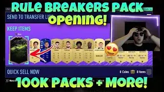 RULE BREAKERS PACK OPENING! 2 X 100K PACKS + MORE!!