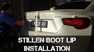 Stillen Boot Lip Installation - Subaru BRZ - Scion FRS - Toyota 86