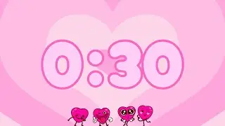 30 Second Timer Countdown - Calm and Relaxing Music