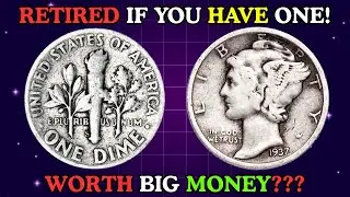 Most Valuable Roosevelt & Mercury Dimes Worth Thousands &mdash; Hidden Treasures in Your Pocket Change!