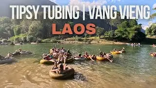 TIPSY TUBING VANG VIENG (LAOS) | 4K