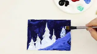 How to: use metallic acrylic paint
