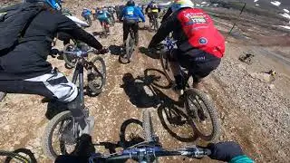 MEGAVALANCHE 2022 | Full POV run on a hardtail | From last line to top30 \m/ | RAW | helmetcam