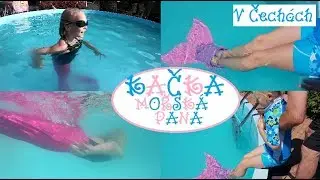 Mořská pana Kačka🧜🏻‍♀️ |Testování hraček, mořská ploutev | Máma v Německu