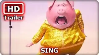 Sing Ash, Johnny, Buster Moon, pig Rosita, Norman, Meena, Miss Crawley All Official Trailers