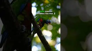 🦜 Parrot Evolution: Over 100 Million Years in 45 Seconds!