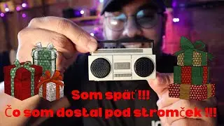 Čo som dostal pod stromček !! Mal&eacute; info som sp&auml;ť !!