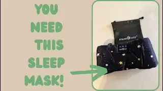 MUSICOZY Mulberry Silk Bluetooth Sleep Mask with HD Stereo Sound, Wireless Sleep Headband