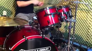 DW SUPER SOLID EDGE&trade; SNARE 14x6 MAPLE/WALNUT/MAPLE