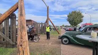 Kleiner  Ausschnitt vom Loitzer Oldtimer Treffen .